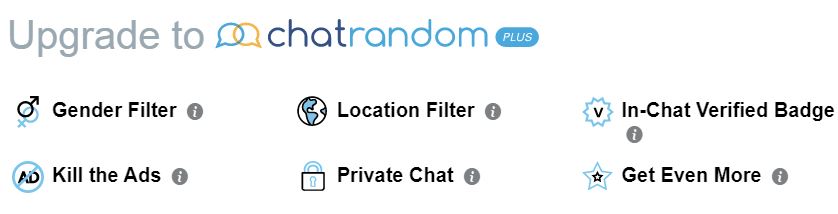 chatrandom features